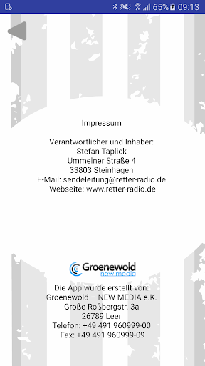 Retter-Radio Screen 2