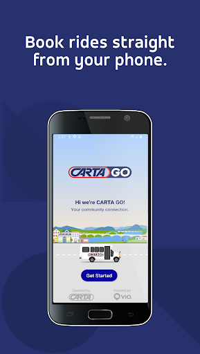 Screenshot of CARTA GO