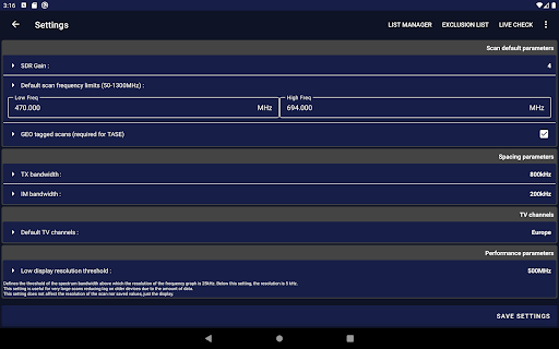 Screenshot of TXAdvance