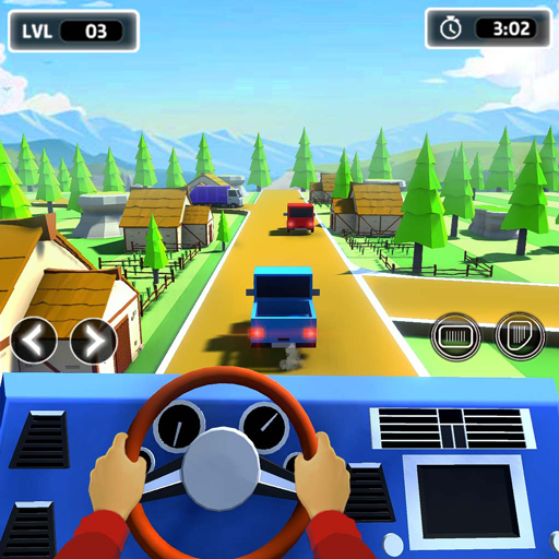 Traffic Drive Racing Car Games logo