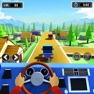 Traffic Drive Racing Car Games apk