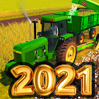 Village Tractor Drive 2021-Farm Offroad Sim Games 1.04