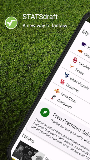 Android application STATSdraft screenshort