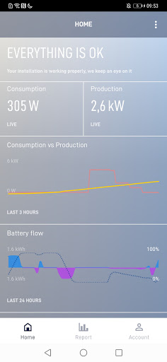 Android application VARTA Portal screenshort