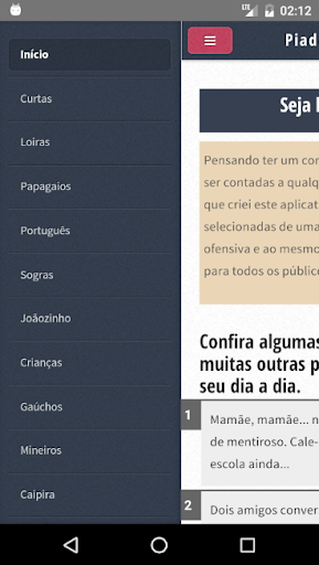Piadas Família Screenshot 2 - AppWisp.com