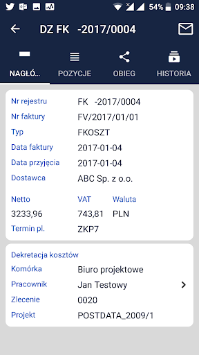 mDokumenty Screen 3