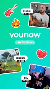 YouNow: Streaming en direct