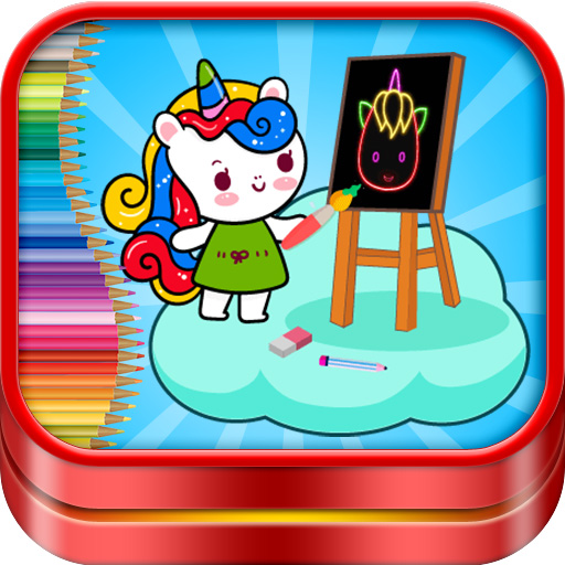 Unicorn Coloring Book logo