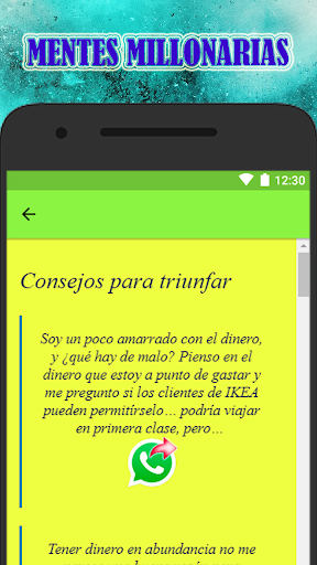 Phrases of millionaire minds