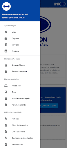 Honescon Assessoria Contábil Screen 2