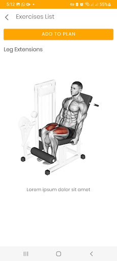 fitness exercice Screen 2