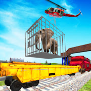 ?Zoo Animal Train Truck Transportation Beast Game
