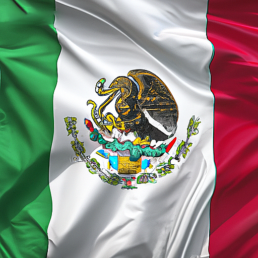 Mexico Flag & National Anthem logo
