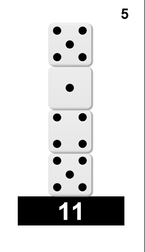 Android application dicedom sum dice screenshort
