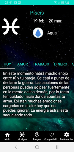 Vista previa de la aplicación