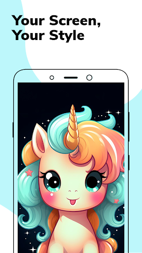 Kawaii Unicorn HD Wallpapers Screen 3