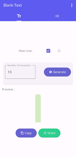 Blank Text - Empty Character Screen 3
