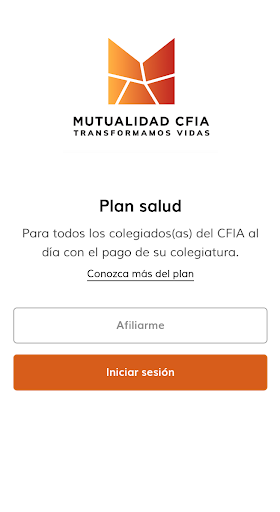 Mutualidad CFIA Screen 2