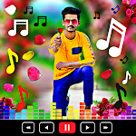 Cover Image of ダウンロード Flower photo video maker songs 1.2 APK