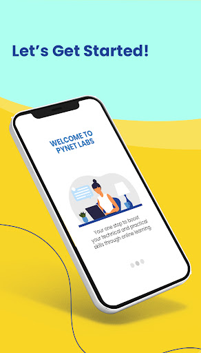 Android application PyNetLabs screenshort