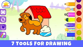 Game screenshot Bibi Drawing & Color Kids Game apk download