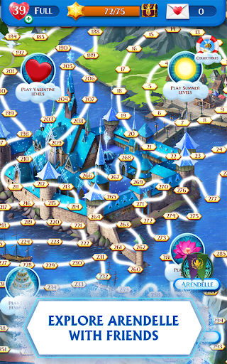 Disney Frozen Free Fall - Play Frozen Puzzle Games 10.0.1 screenshots 10