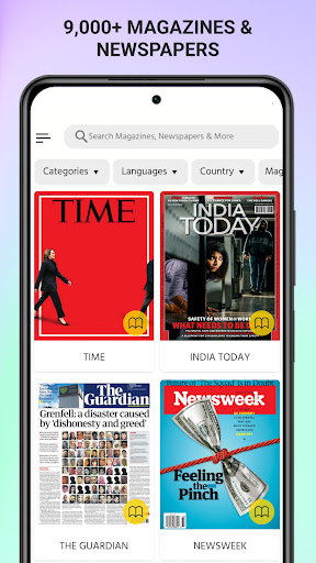 Screenshot of Magzter: Magazines, Newspapers