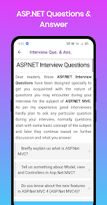 Screenshot 5 Learn ASP.NET android
