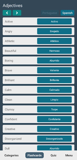 Know the Words Screen 2