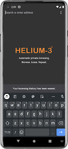 Helium3: Fast, Secure and Private Browser 1