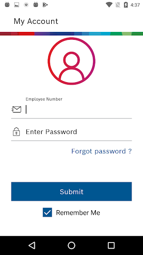 Android application Associate Connect screenshort