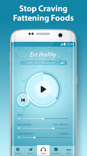 Android application Eat Healthy Hypnosis screenshort