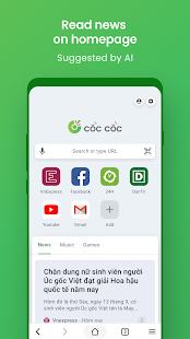 Cu1ed1c Cu1ed1c Browser - Fast, Secure & Convenient 95.0.244 APK screenshots 5