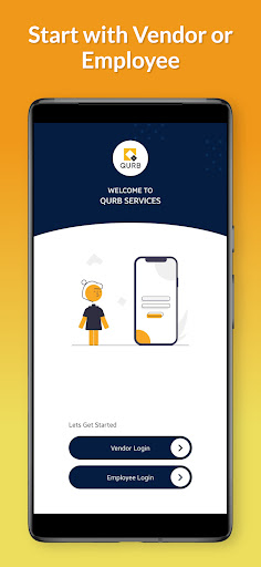 Android application QURB Vendor screenshort