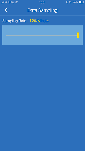 Screenshot of INTELLIGENT ANEMOMETER