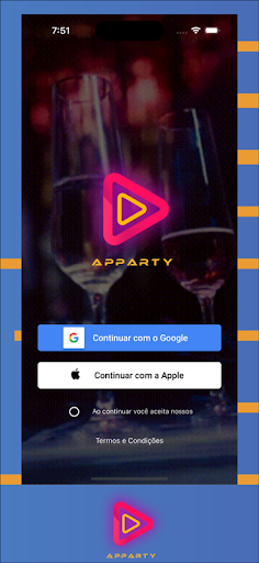 Android application APParty - SuperApp de Eventos screenshort