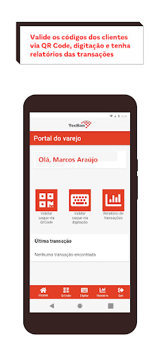 Android application Banco24Horas - Para o varejo screenshort