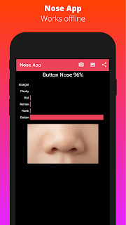 Nose App-A.I. Nose type detect