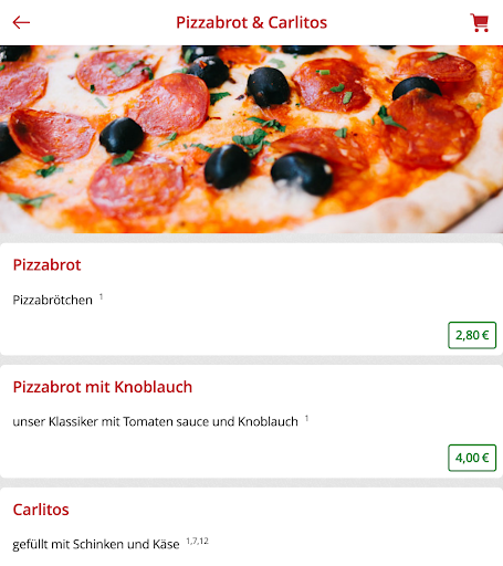Pizzeria Salento Groß-Gerau Screenshot