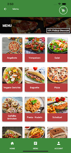 Pizzeria Allegro Screen 2