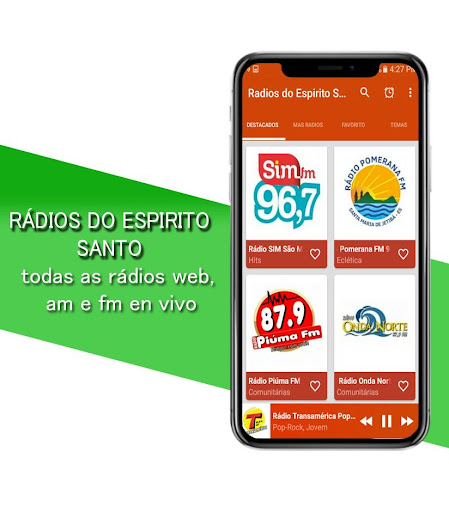 Android application Rádios do Espírito Santo screenshort