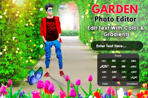 Garden Photo Editor Screen 2