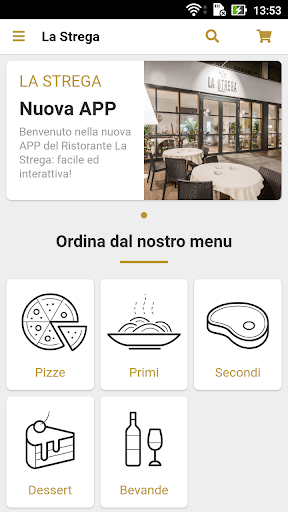 Android application La Strega screenshort