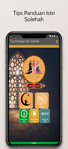 Android application Tips Panduan Istri Solehah screenshort