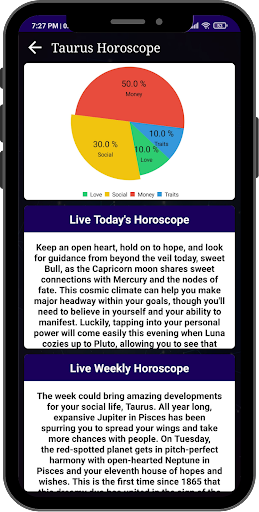 ZodiHoroscope - Fortune Finder screen 2
