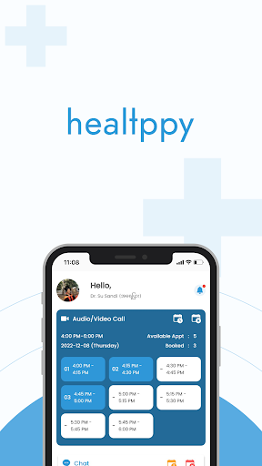 Android application Healtppy Doctor screenshort