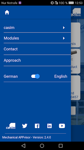 Mechanical APPvisor Screen 2