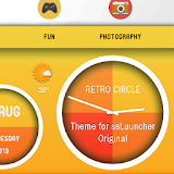 Retro Circle for ssLauncher OR icon