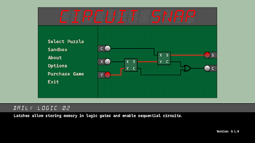 Android application Circuit Snap screenshort