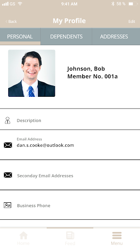Android application Woodlake Country Club screenshort